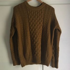 🌵FOREVER 21 MUSTARD YELLOW KNIT SWEATER🌵